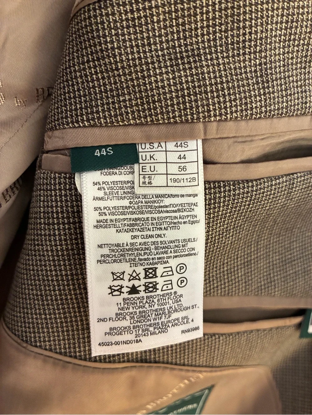 Brooks Brothers brown Single-Breasted Sport Coat